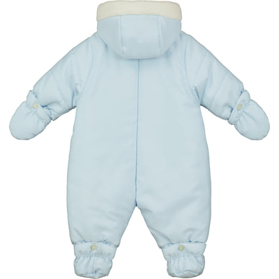 Ernie Boys Pramsuit with Mitts & Booties