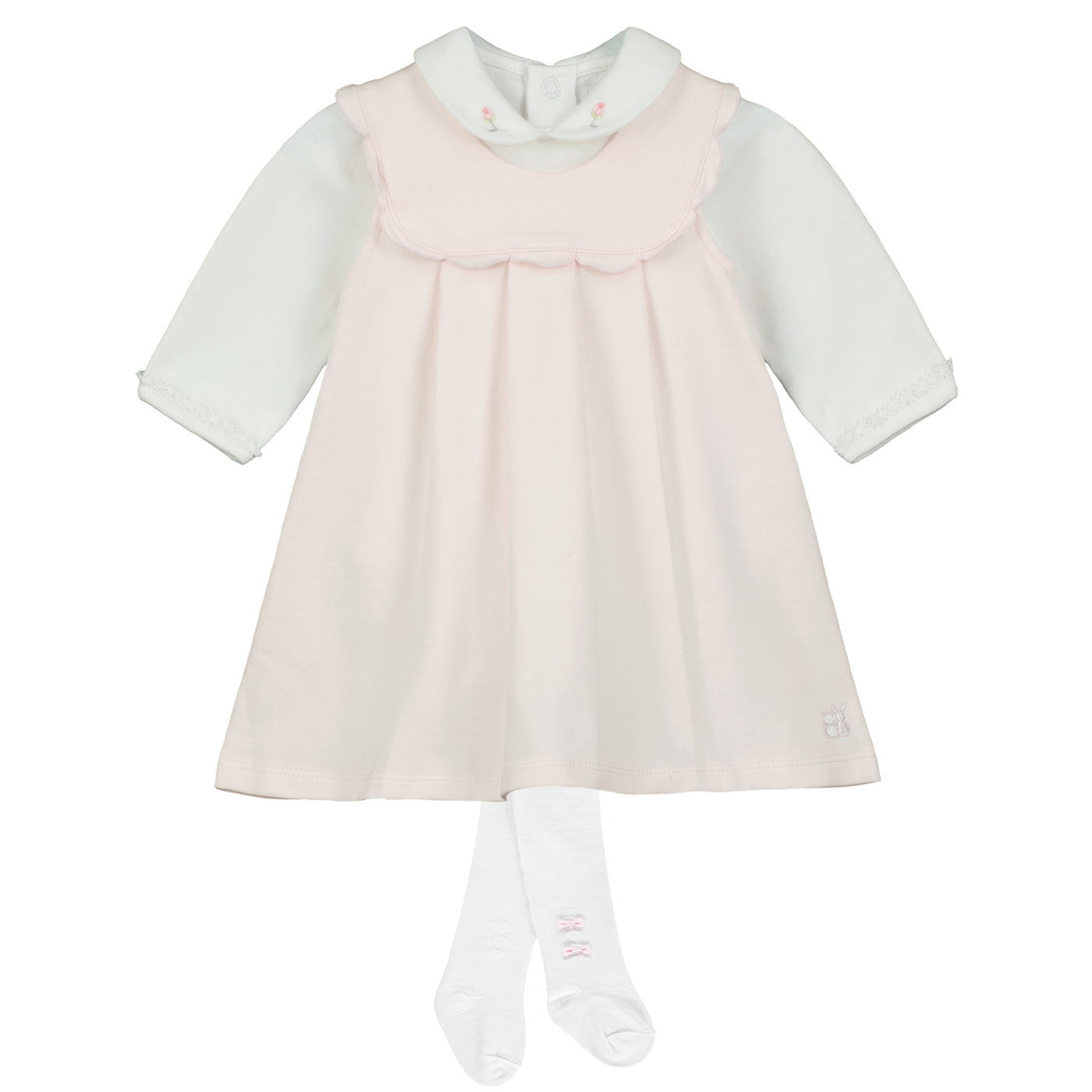 Eireann Pinafore Dress with Tights