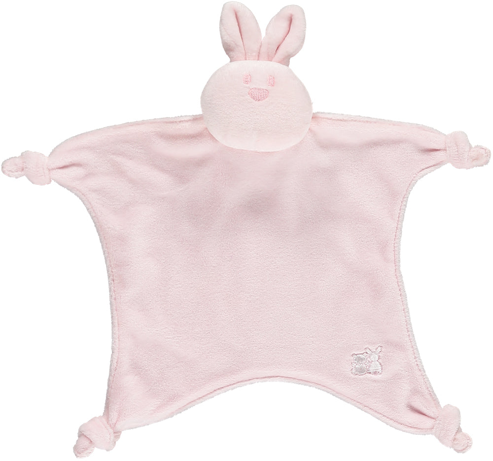 Velour Rose Bunny Comforter, Pink - Emile et Rose