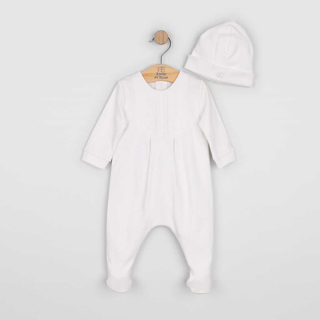 Mallory Unisex Babygrow & Hat