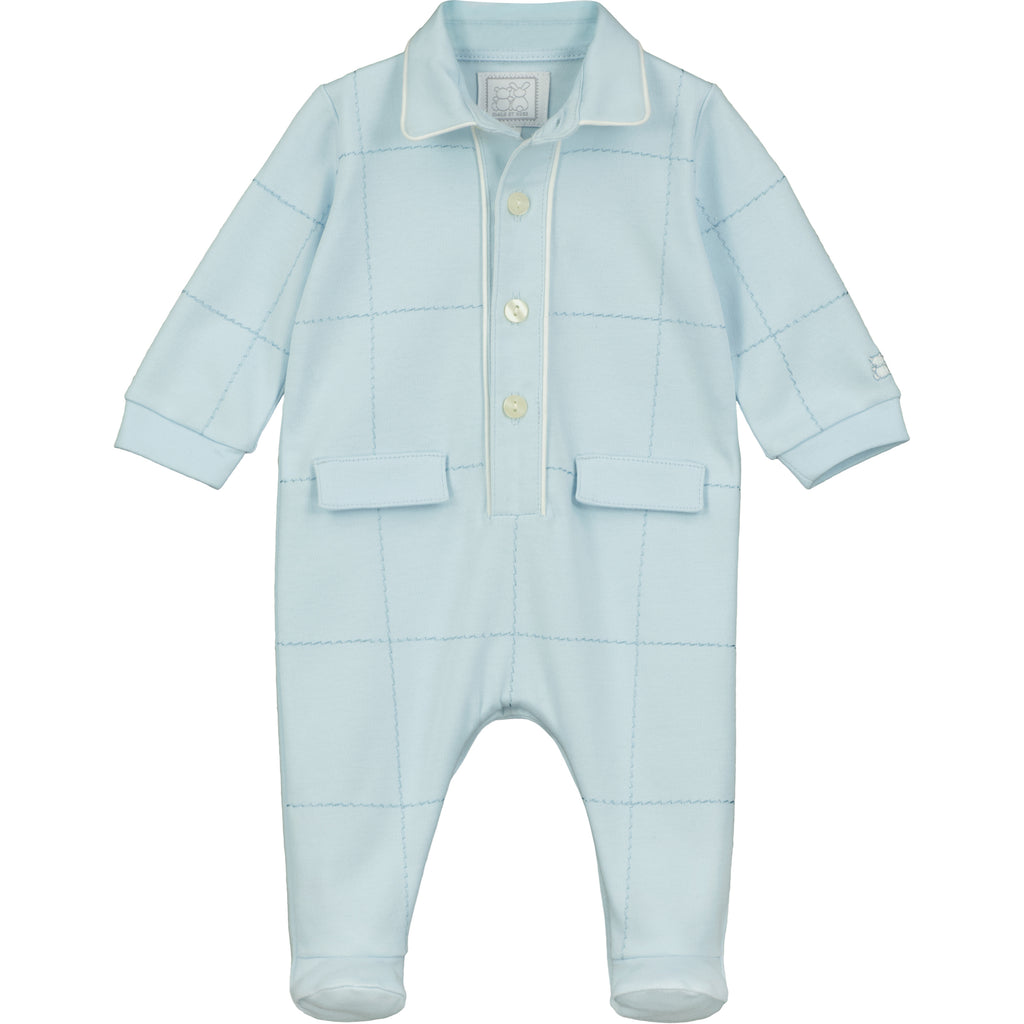 Edison Check Babygrow