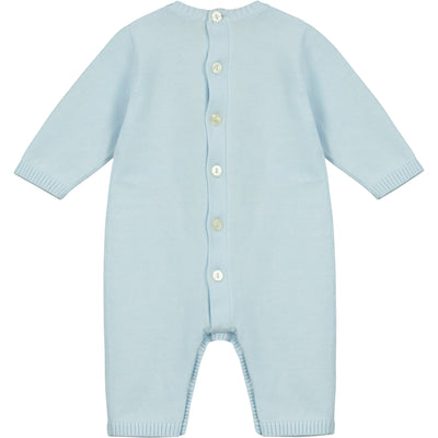 Easton Blue Knit Boys All-in-One