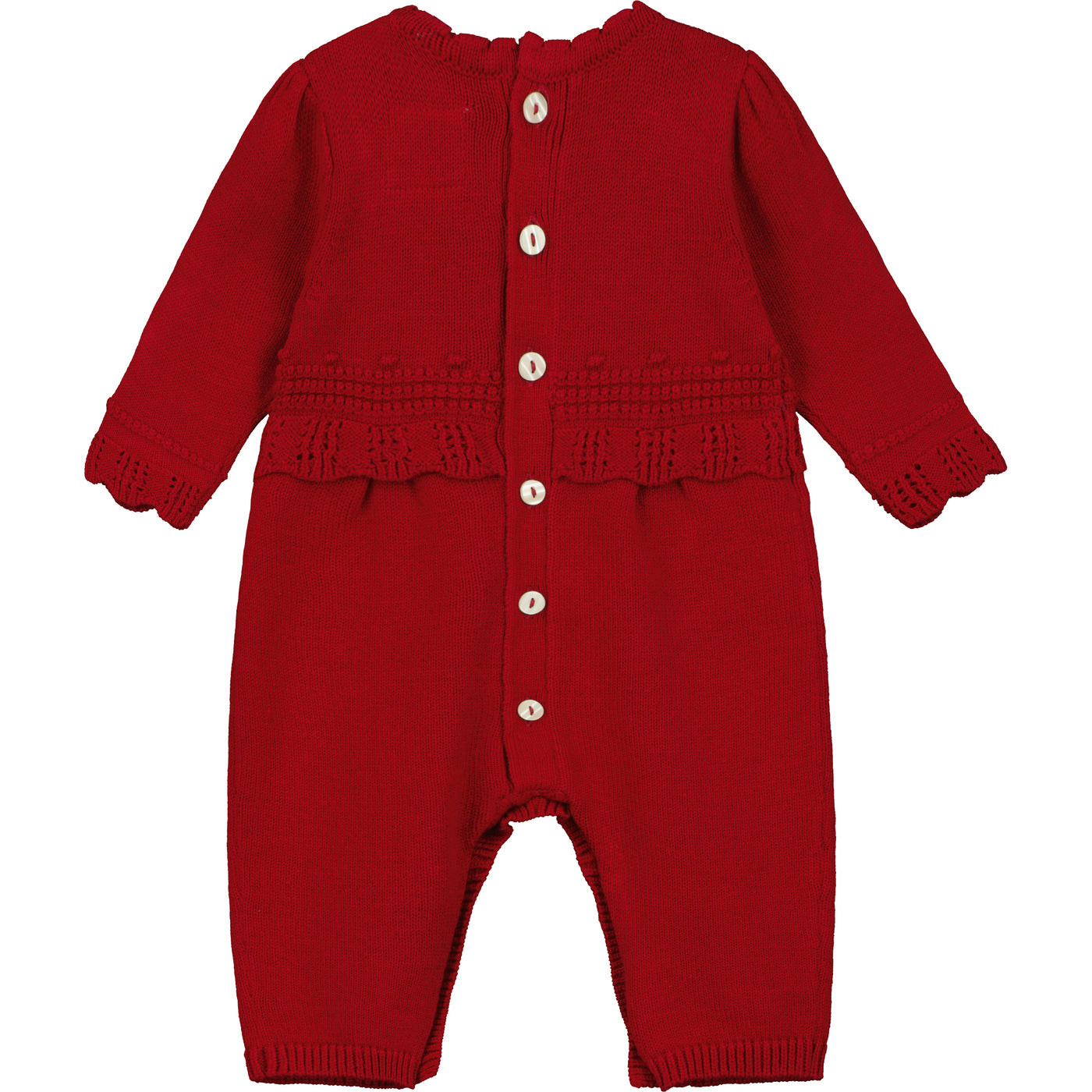 Elise Red Knit All in One & Hat