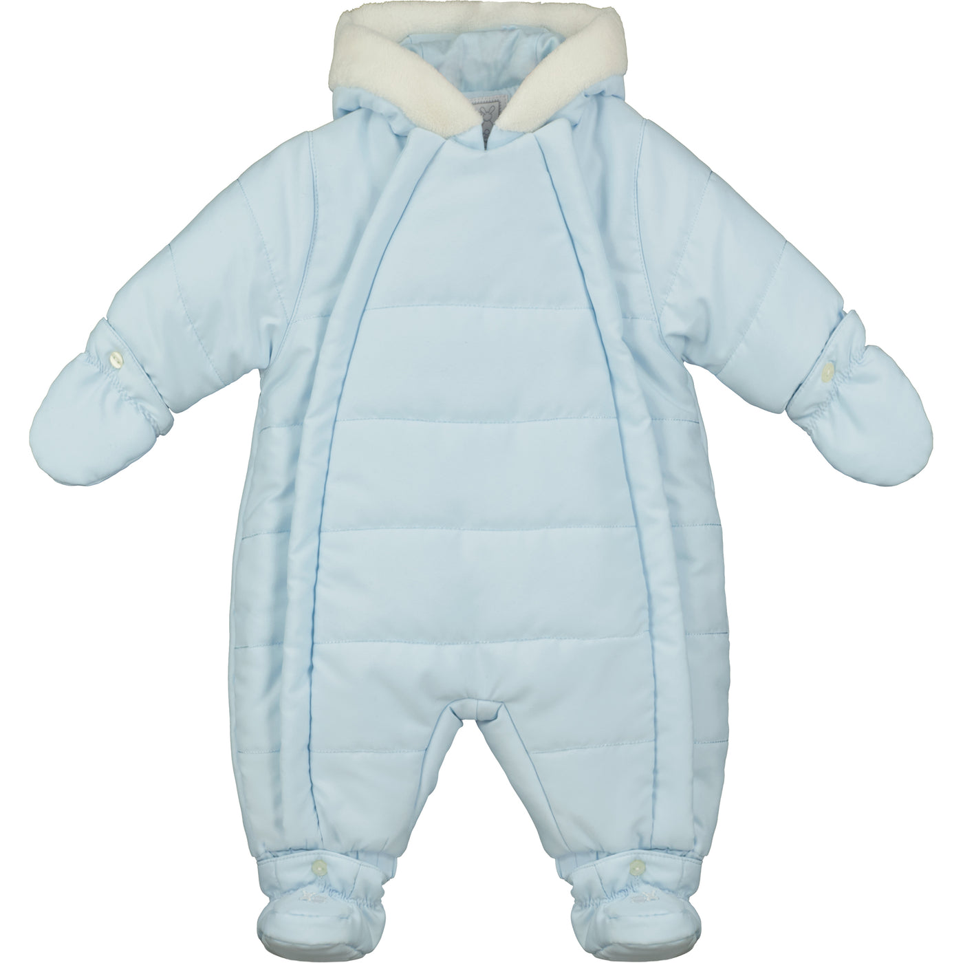 Ernie Boys Pramsuit with Mitts & Booties