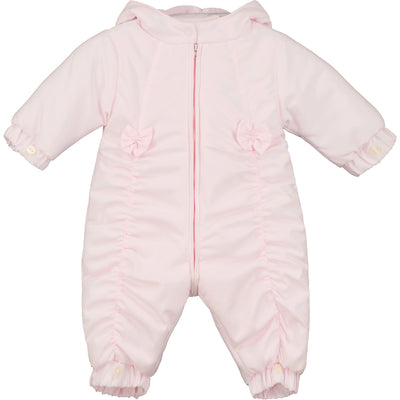 Estelle Girls Pramsuit with Mitts & Booties