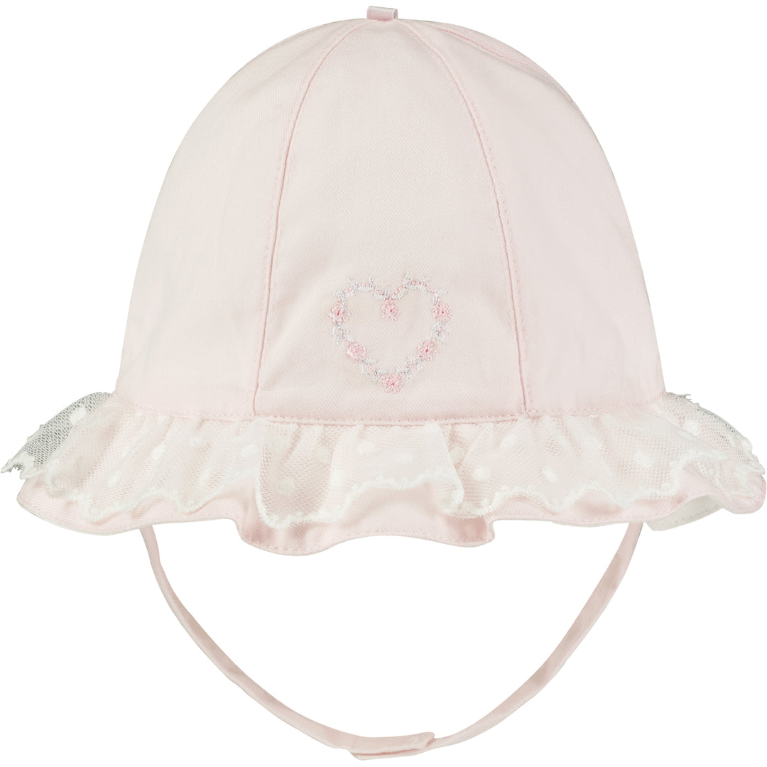 Florrie Pink Baby Girls Sun Hat Baby Girls Summer Hat Emile et