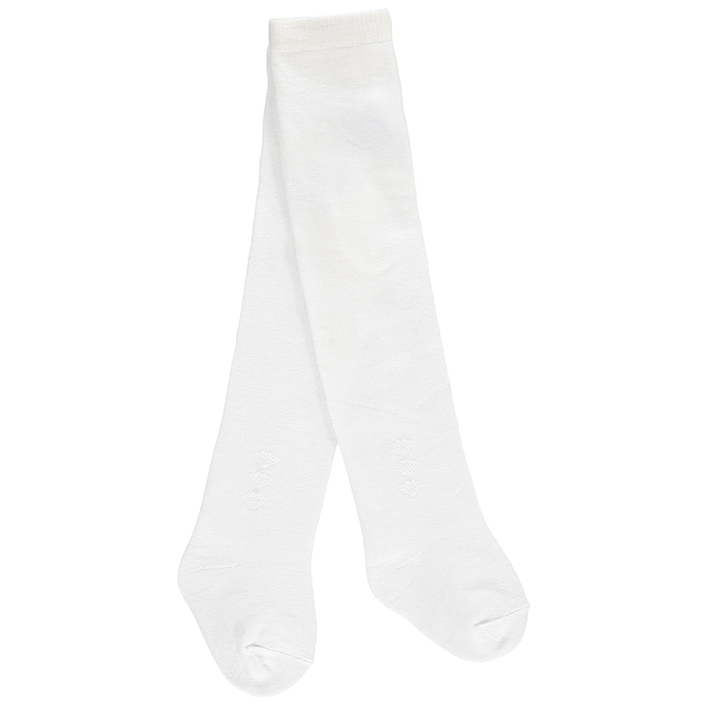 Baby Girls White Tights