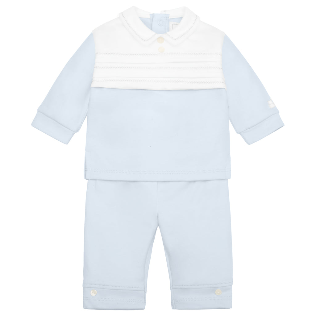Kevin Pleated Top & Trouser Set