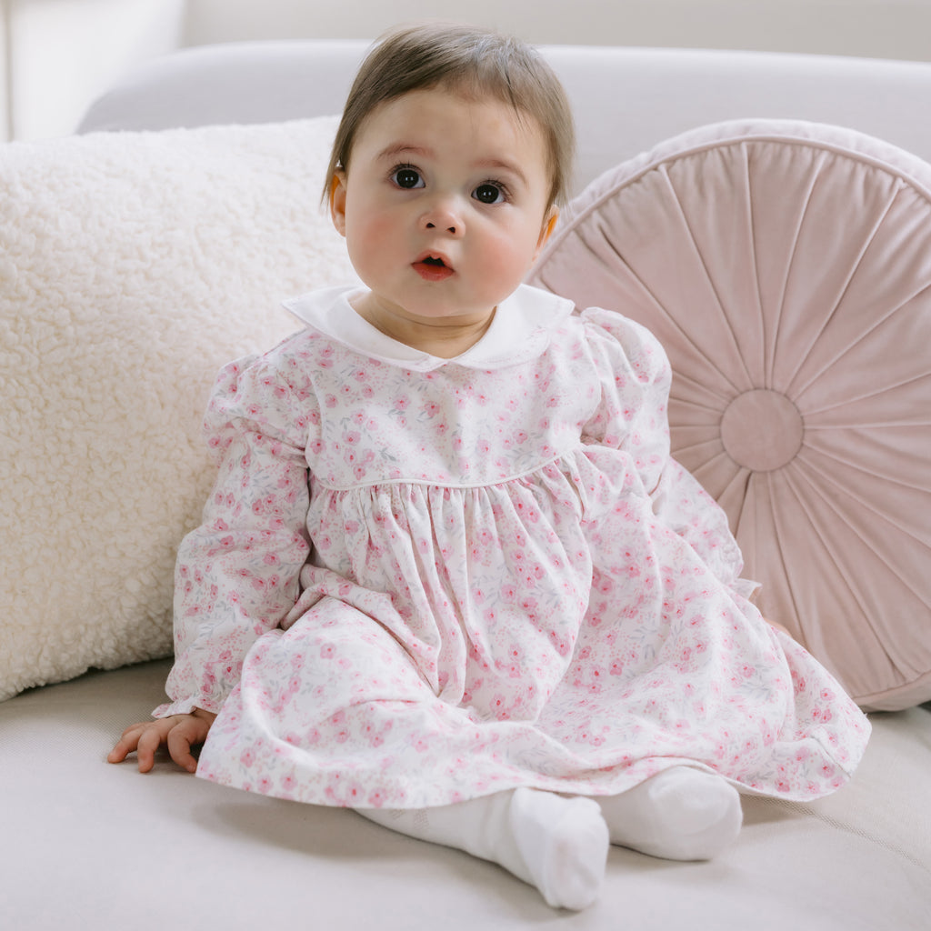 Katya Floral Print Winter Dress