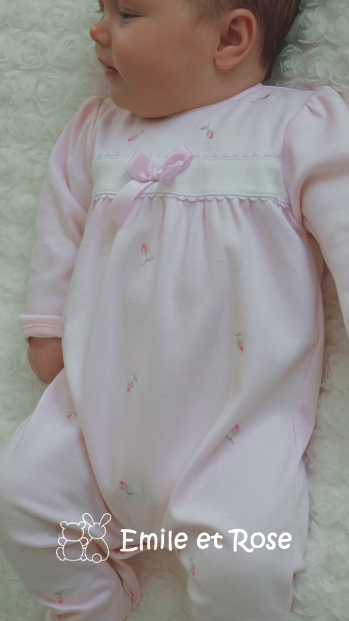 Eloise Pink Baby Girl Babygrow
