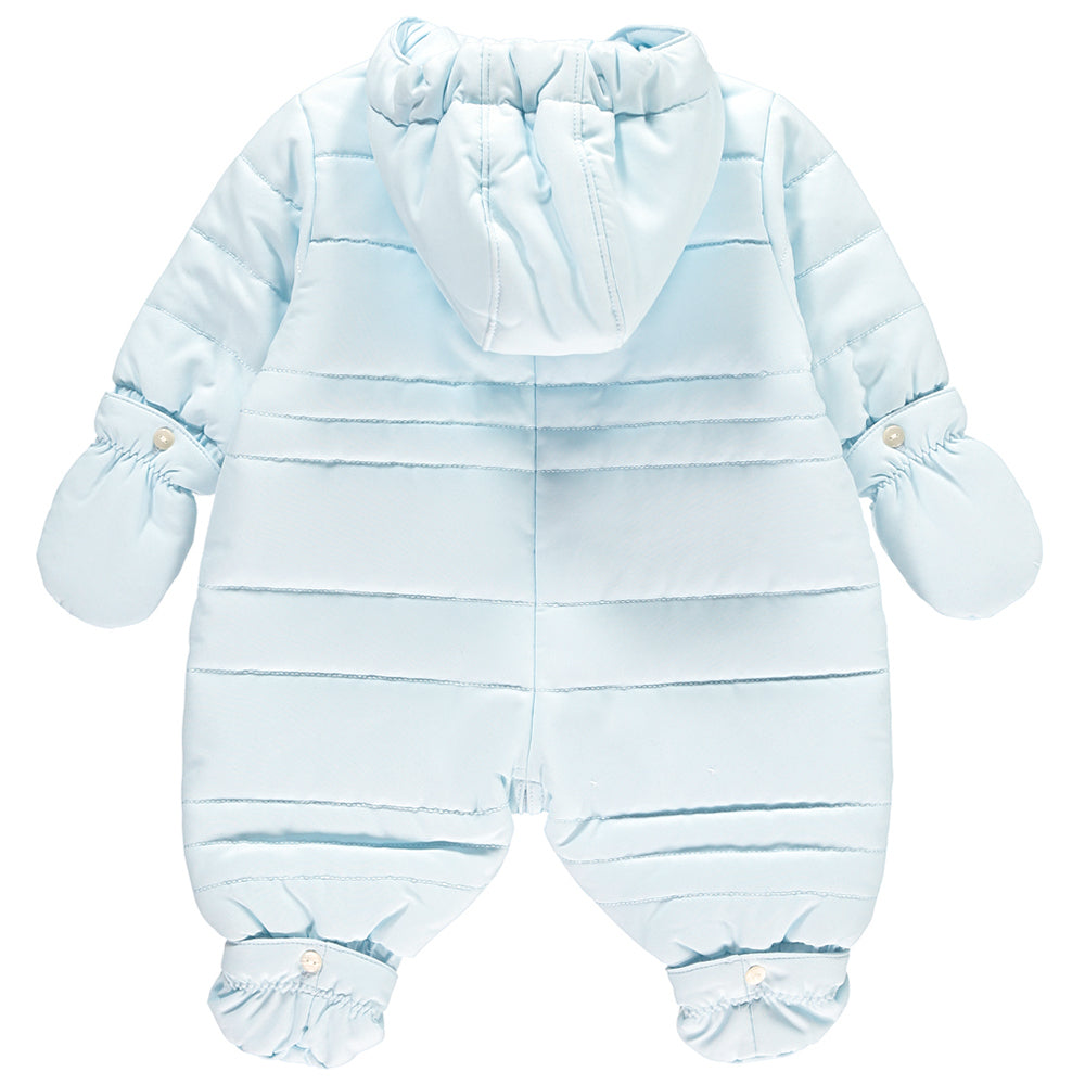 Nelson Boys Pramsuit with Mitts & Booties - Emile et Rose