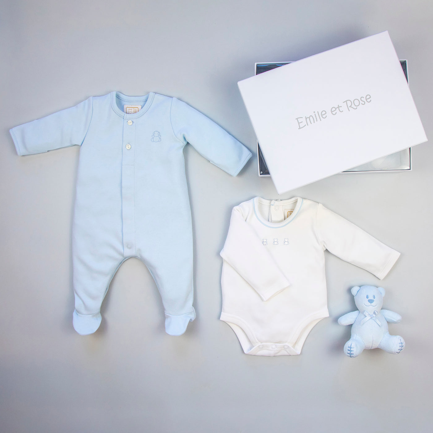 Truman Blue Baby Boys Gift Set