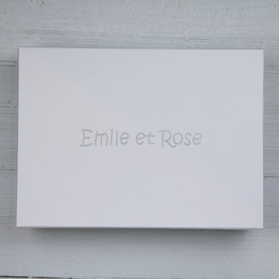 Tatum White Unisex Baby Gift Set - Emile et Rose