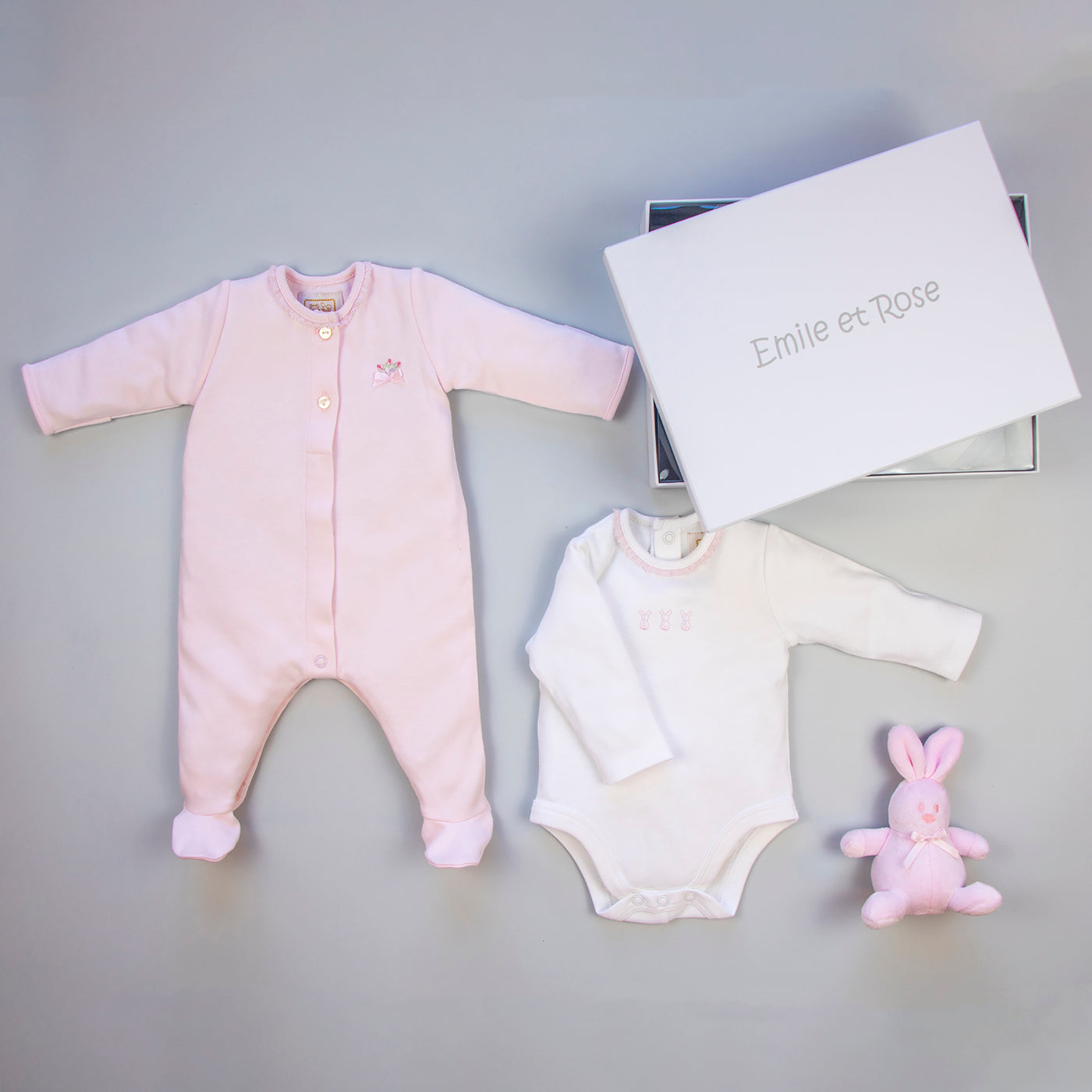 Tessa Pink Baby Girls Gift Set
