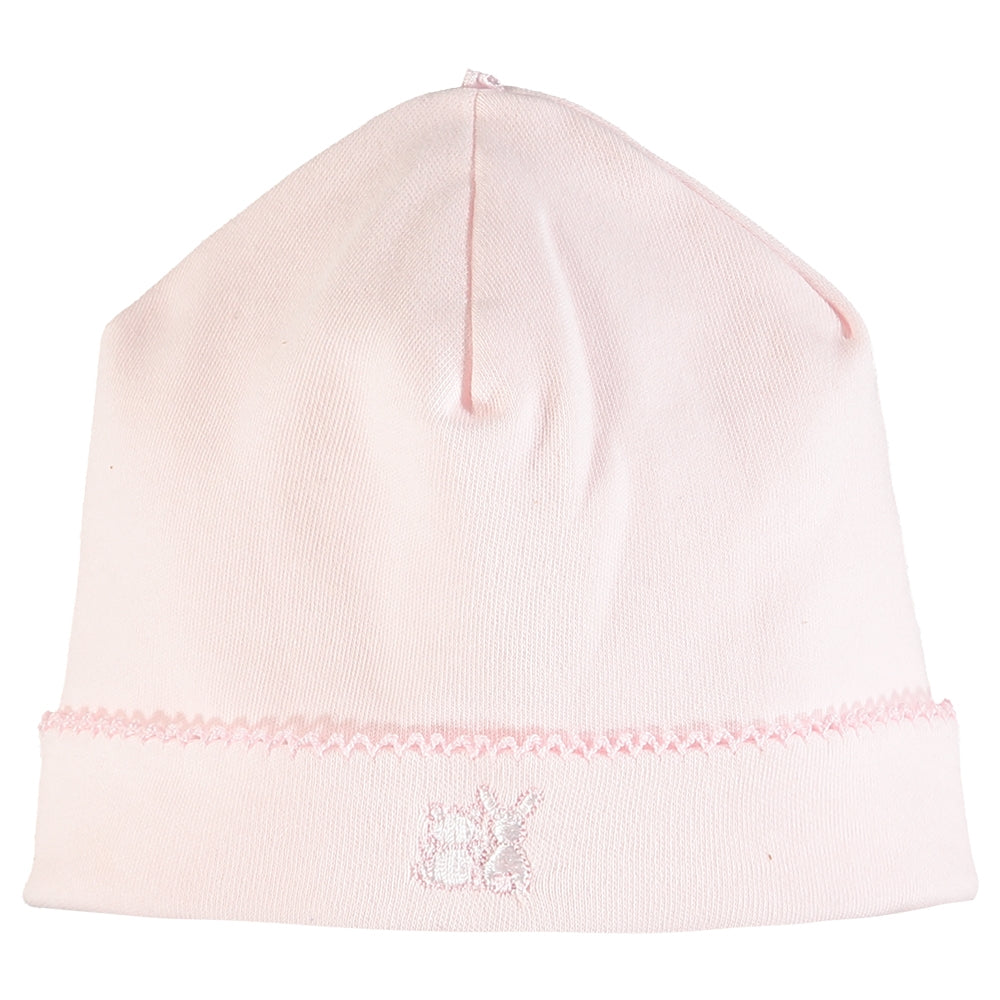 Baby Girls Pink Pull On Hat - Emile et Rose
