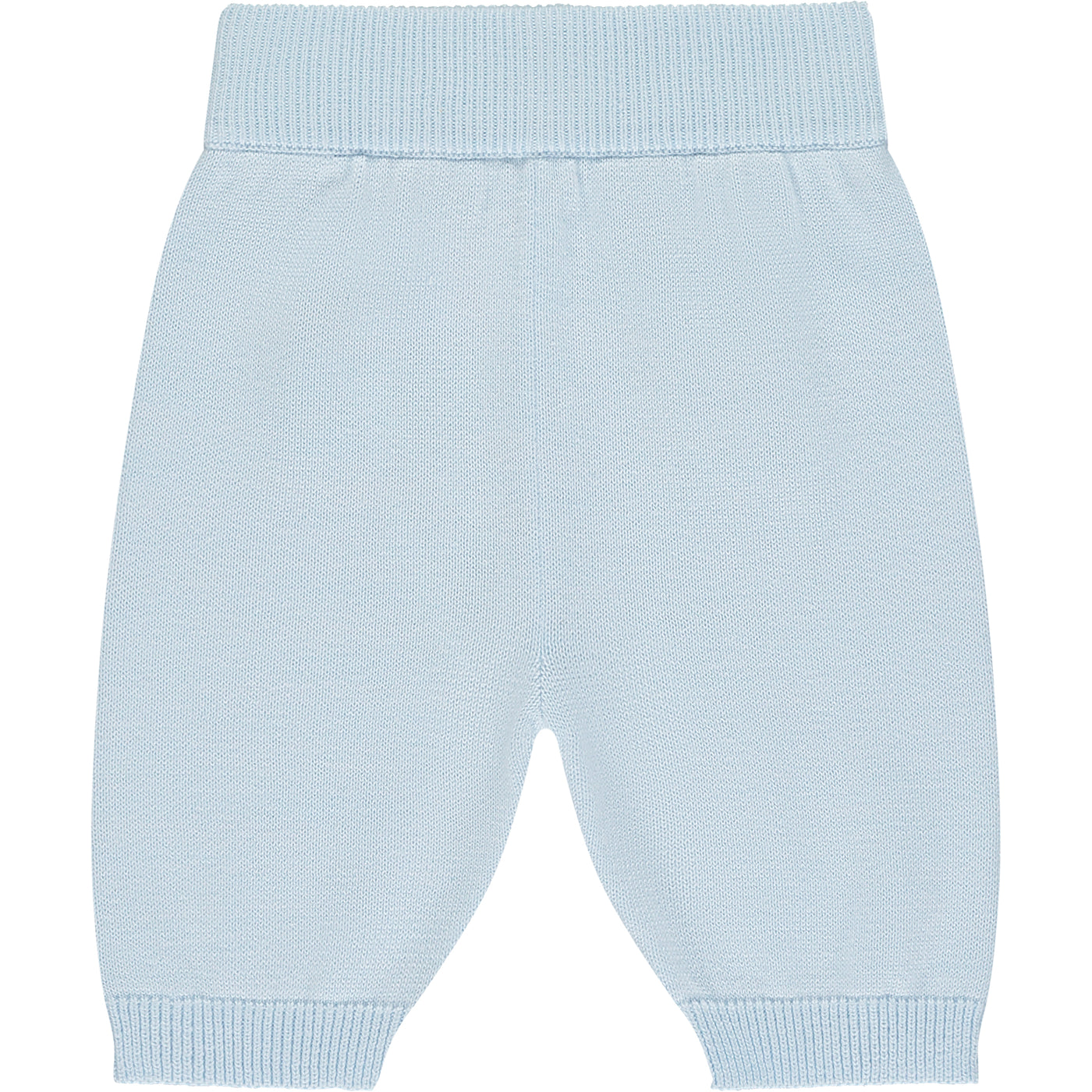 Declan Blue Knit Baby Boys Trouser Set with Hat