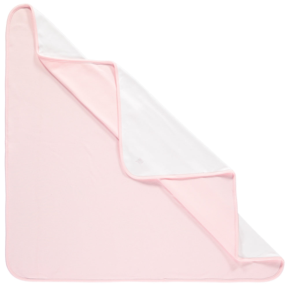 Geraldine Baby Girls Pink Soft Blanket - Emile et Rose