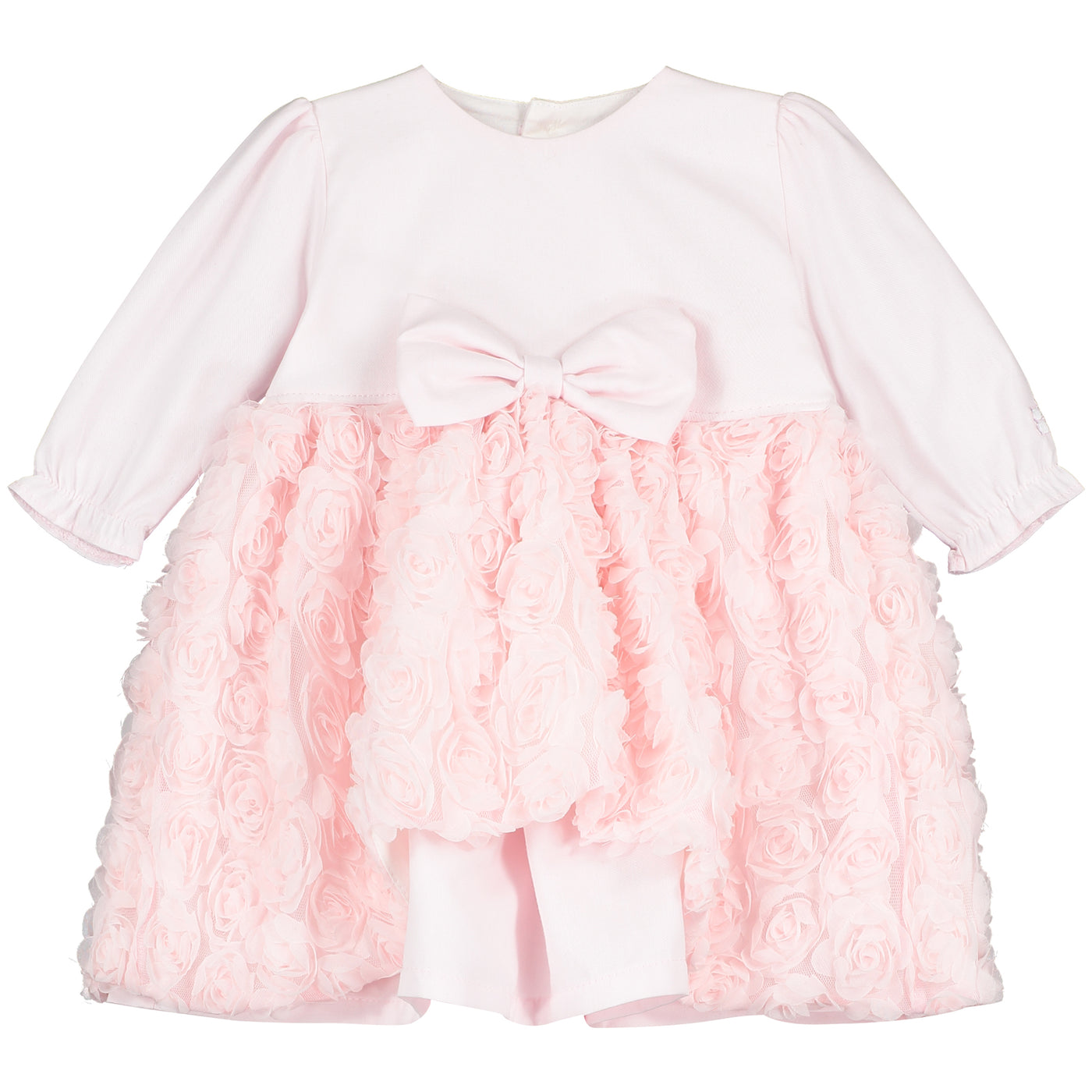 Coco Pink Baby Girls Party Dress with Tights