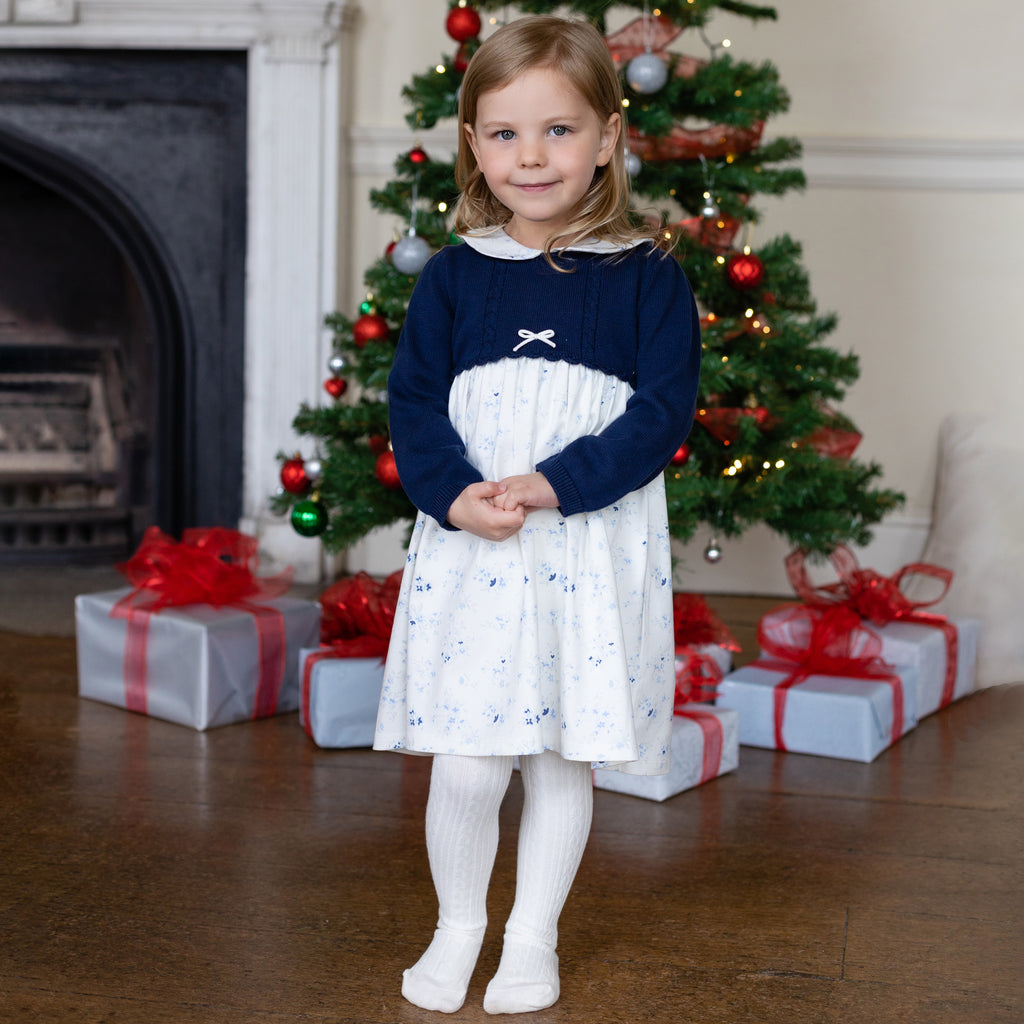 Cerys Floral Dress Tights