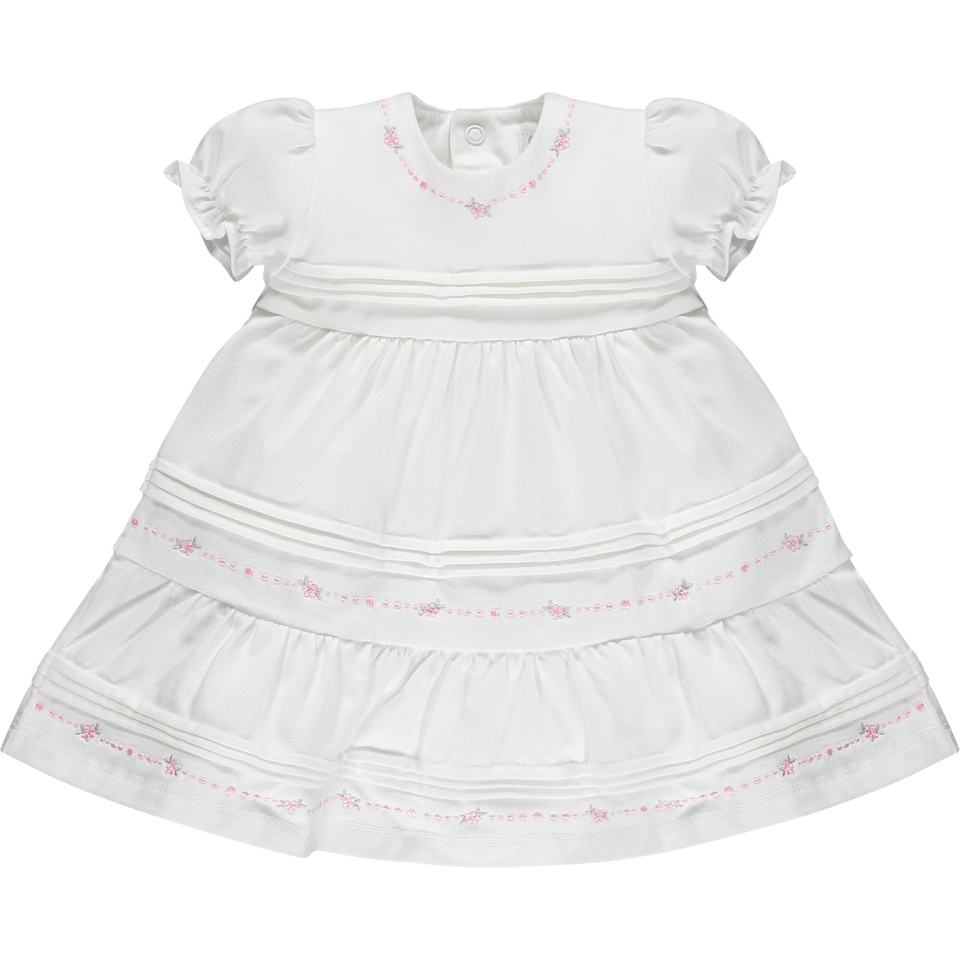 Debbie Wunderschönes weißes Babykleid