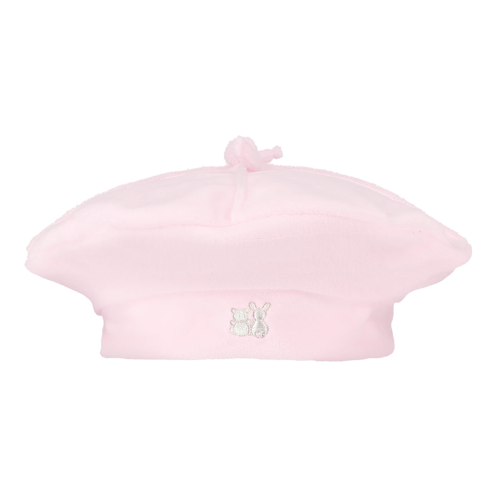 Rosanna Pink Velour Girls Coat & Hat Set - Emile et Rose